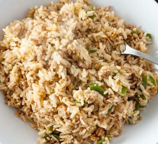 DIRTY RICE. (HALF PAN).