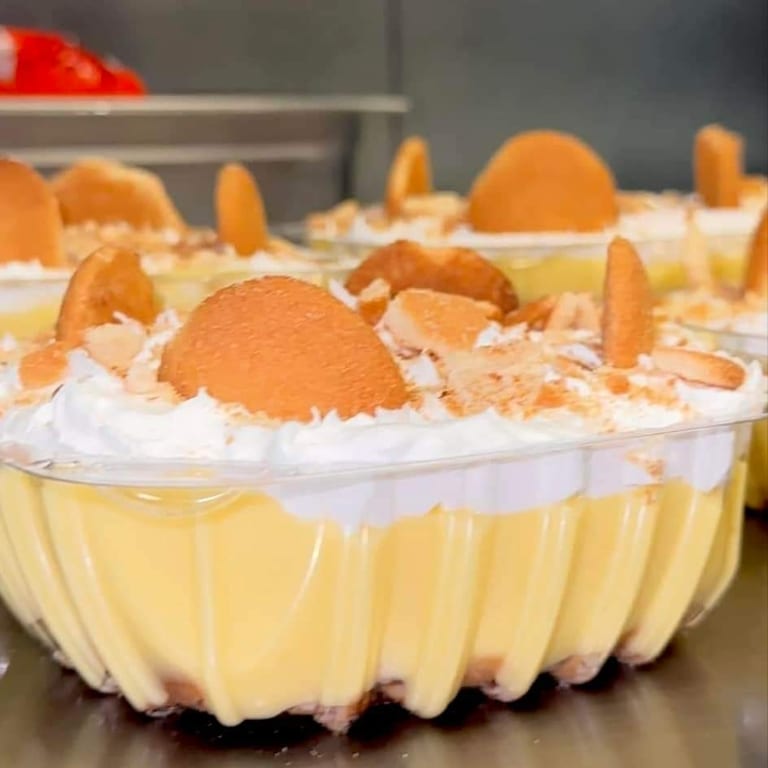 Delicious Banana Pudding Awaits