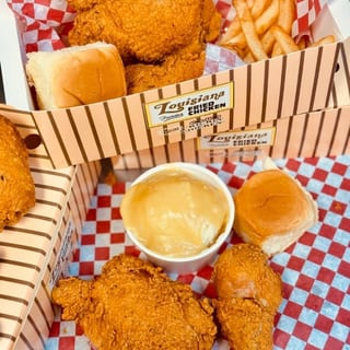 2PC. FISH 2PC CHICKEN 8 PC SHRIMP 1 SIDE & roll