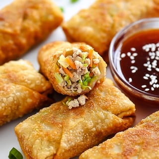 CHICKEN EGG ROLLS (2)
